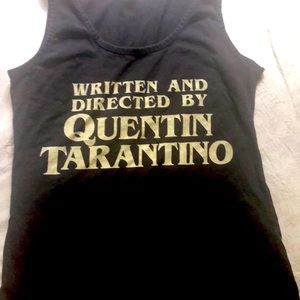 Quentin Tarantino glow in the dark tank top